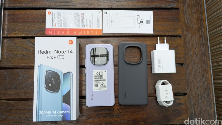 Unboxing Redmi Note 14 Pro+ 5G