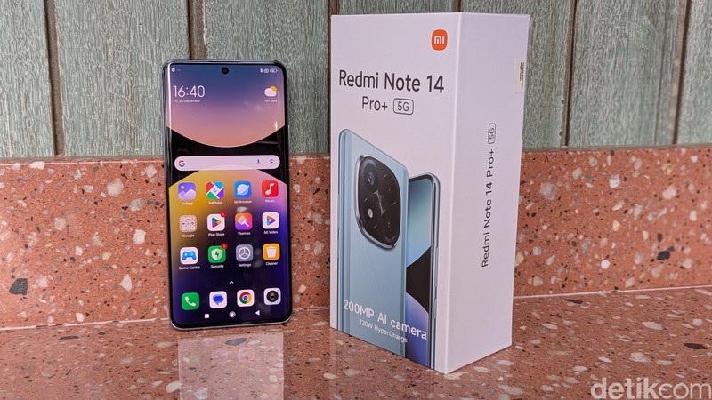Unboxing Redmi Note 14 Pro+ 5G