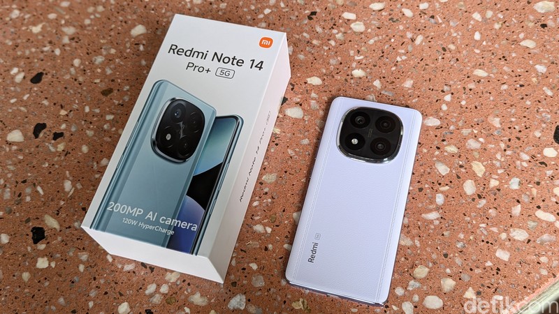 Unboxing Redmi Note 14 Pro+ 5G