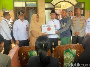 2 Rumah Hancur Imbas Ledakan Rumah Polisi Dibangun Ulang