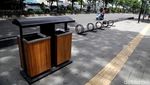 Wujud Trotoar Jalan Ciater Serpong Usai Revitalisasi