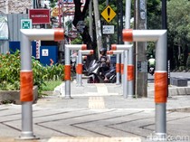 Wujud Trotoar Jalan Ciater Serpong Usai Revitalisasi