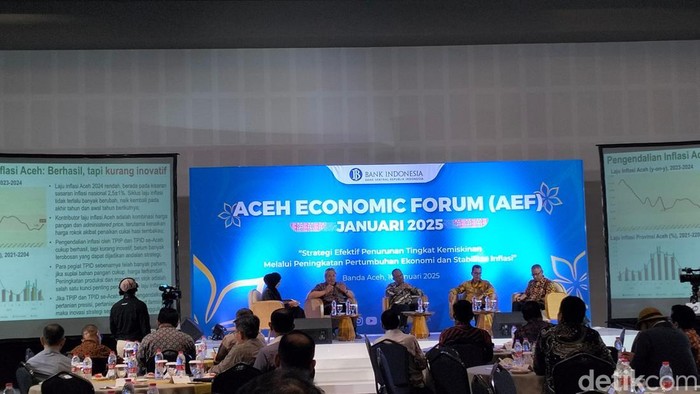 Acara Aceh Economic Forums yang digelar Bank Indonesia Aceh. (Agus Setyadi/detikSumut)