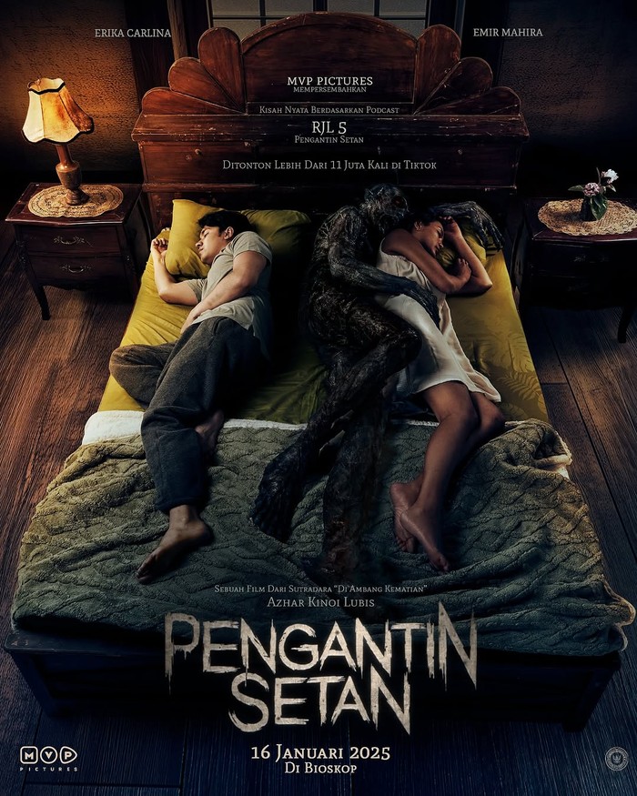 Film horor berjudul Pengantin Setan. (Foto: Istimewa/instagram.com mvppictures_id)