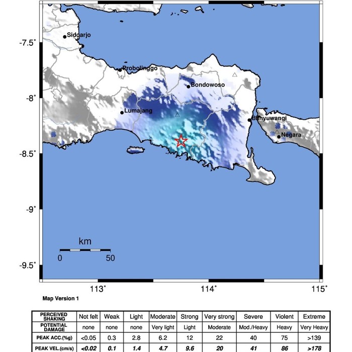 Gempa di Jember