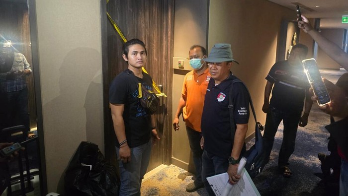 Hotel tempat wanita ditemukan tewas diduga dibunuh kekasihnya.