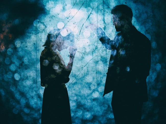 Ilustrasi pasangan rindu