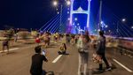 Jelang Peresmian, Jembatan Kabel di Thailand Jadi Sasaran Wisatawan