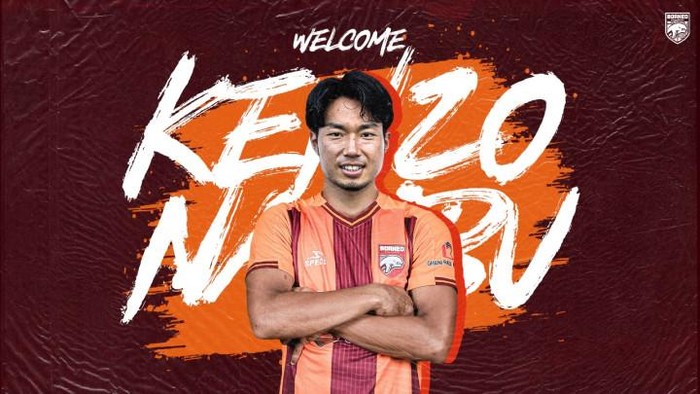 Kenzo Nambu gabung Borneo FC Samarinda di putaran kedua Liga 1 2024/2025.