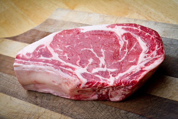 marbling steak