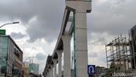 Melihat Progres Pembangunan LRT Jakarta Velodrome-Manggarai