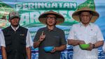 Mendes dan Wamendes Kompak Tanam Jagung di Subang