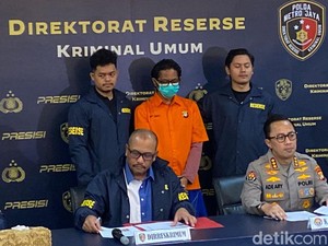 Nanang Gimbal Tersangka Pembunuhan Sandy Permana Kini Berbaju Tahanan