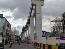 Begini Update Pembangunan LRT Jakarta Velodrome-Manggarai