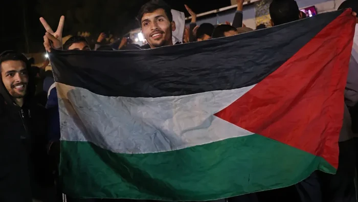 Perayaan Gencatan Senjata Warga Gaza