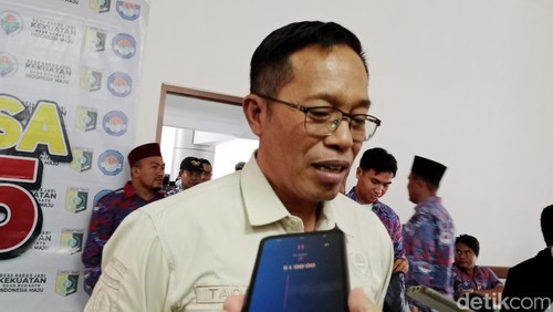 Pj Bupati Lombok Timur, Juaini Taofik ketika wawancara, Kamis (16/1/2025).