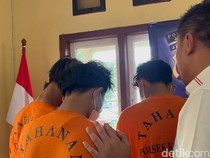 Video: Tampang 4 Pelaku Pelemparan Batu ke Remaja di Jambi