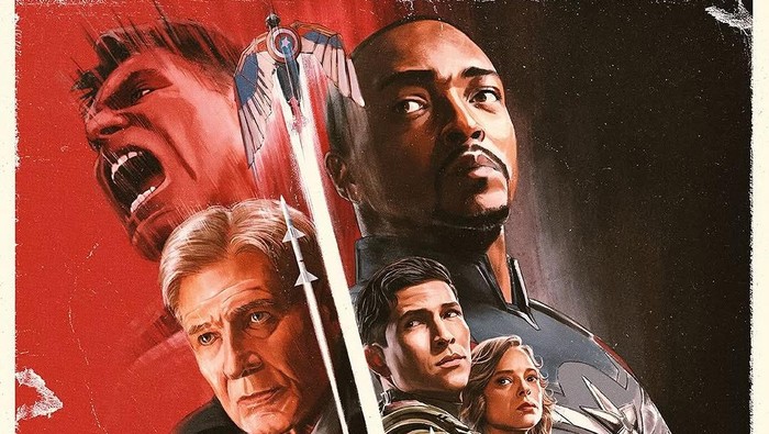 Poster film Captain America: Brave New World