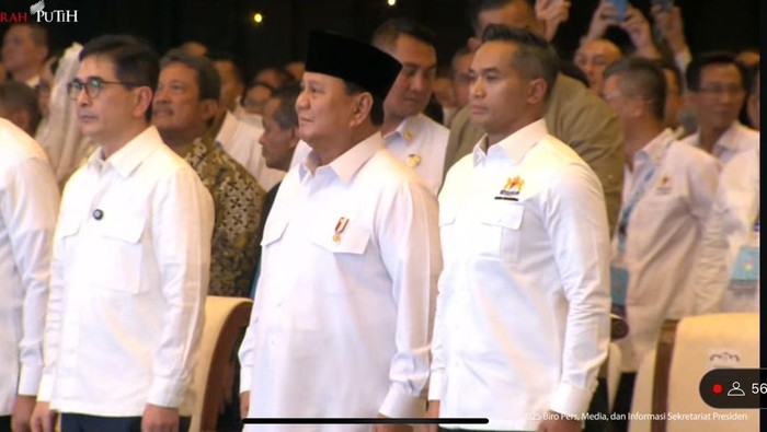 Prabowo hadiri Munas Konsolidasi KADIN Indonesia.