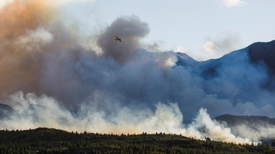 Tak Hanya LA, Patagonia Argentina Juga Dilanda Kebakaran Hutan