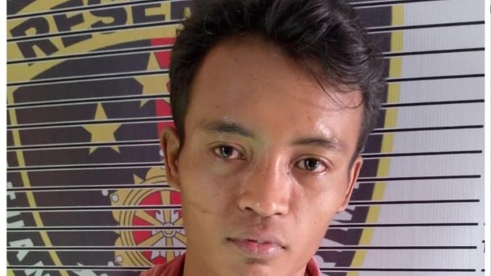 Tampang Sabarudin yang bunuh istrinya