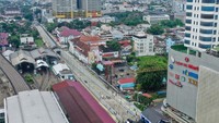 Anggaran yang digelontorkan untuk membangun underpass ini sebesar Rp 163 miliar. Anggaran tersebut bersumber dari APBD Medan. (Dok. Pemkot Medan)