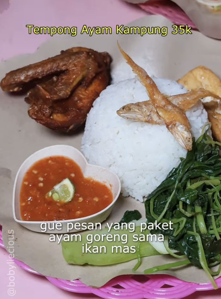 10 Nasi Tempong di Jakarta yang Sambalnya Pedas Nyengat