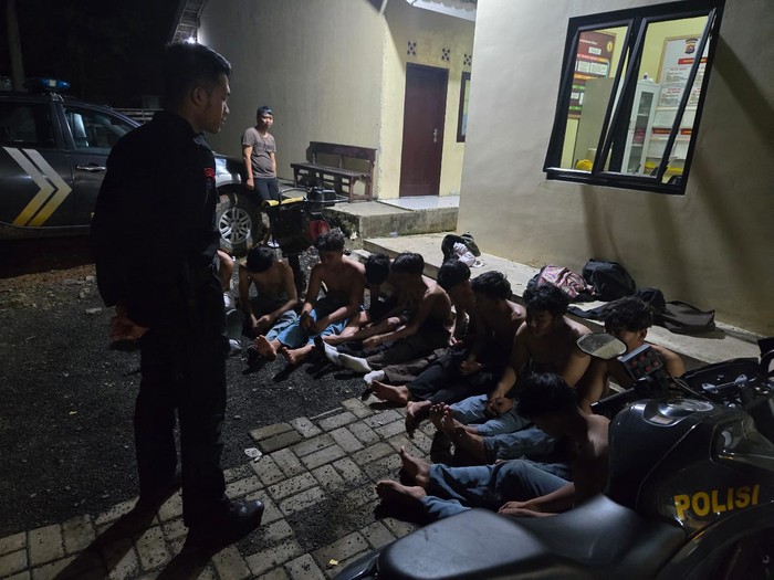 10 Pelajar di Pandeglang diamankan polisi. (Dok istimewa).