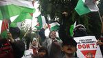Aksi Bela Palestina Kembali Digelar di Kedubes AS