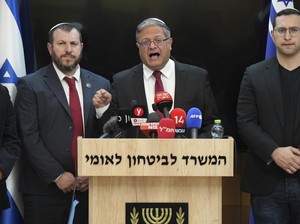 Menteri Israel Geram Usai Inggris-Kanada Akui Negara Palestina