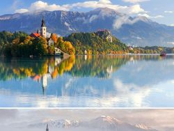 Cantiknya Potret Kota dan Desa Sebelum dan Setelah Hujan Salju