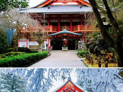 Cantiknya Potret Kota dan Desa Sebelum dan Setelah Hujan Salju