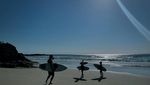 Potret Kegiatan Kesukaan Thor Saat Weekend: Surfing