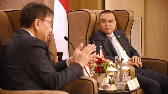 Dasco terima kedatangan Dubes Singapura untuk Indonesia di DPR RI