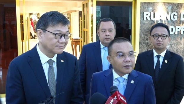 Dasco terima kedatangan Dubes Singapura untuk Indonesia di DPR RI