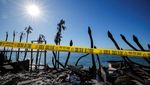 Jejak Kehancuran di Malibu California Akibat Kebakaran Hutan