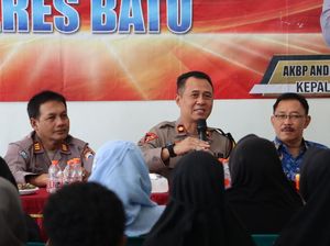 Jumat Curhat Polres Batu: Edukasi Peternak Mencegah Wabah PMK
