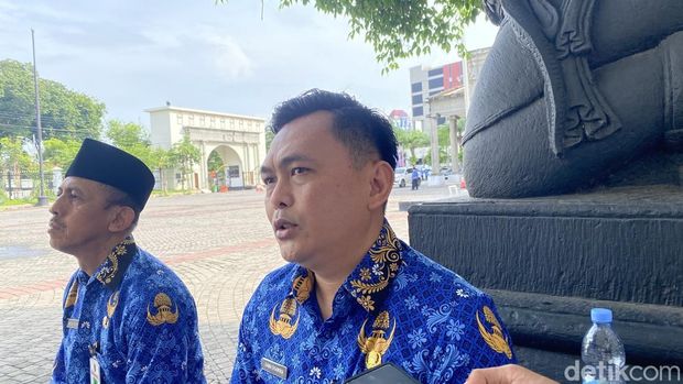 Kabid Parkir Dishub Kota Semarang, Gama Ekawira Arga di Balai Kota Semarang, Kelurahan Sekayu, Kecamatan Semarang Selatan, Jumat (17/1/2025).