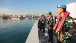 KRI Sultan Iskandar Muda-367 Tiba di Beirut Lebanon