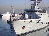 KRI Sultan Iskandar Muda-367 Tiba di Beirut Lebanon