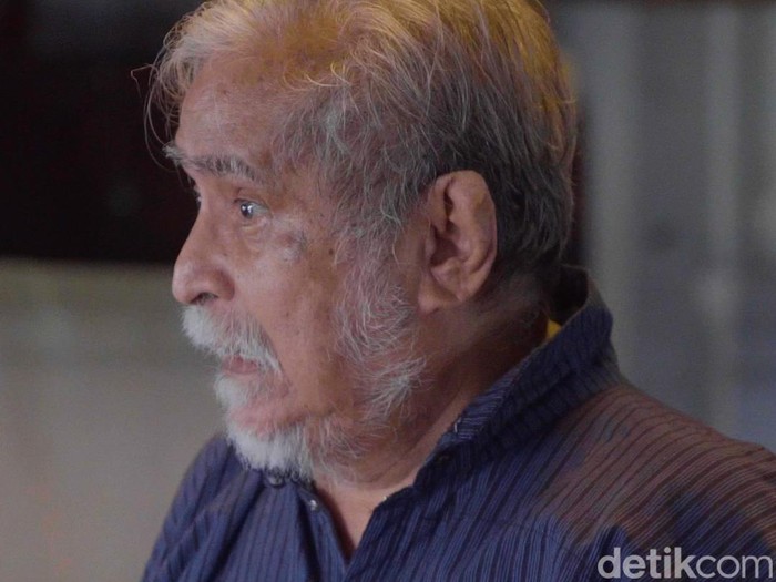 Latihan Pertunjukan Teater Dag Dig Dug di Sanggar Teater Populer, Kamis (16/1/2025).