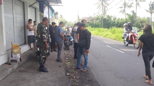 Lokasi penemuan mayat di Gianyar, Jumat (17/1/2025).