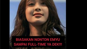 Biasakan nonton sampai akhir ya... Foto: X.com