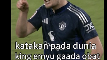 Katakan pada dunia King Emyu nggak ada obat... Foto: X.com