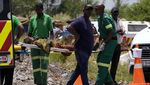 Momen Evakuasi Puluhan Jenazah yang Terjebak di Tambang Emas Afrika