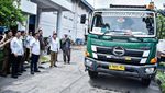 Momen UKP Bidang Ketahanan Pangan Mardiono Lepas Ekspor Produk Turunan CPO