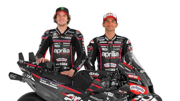 Motor MotoGP Aprilia 2025, Martin Pakai Nomor 1