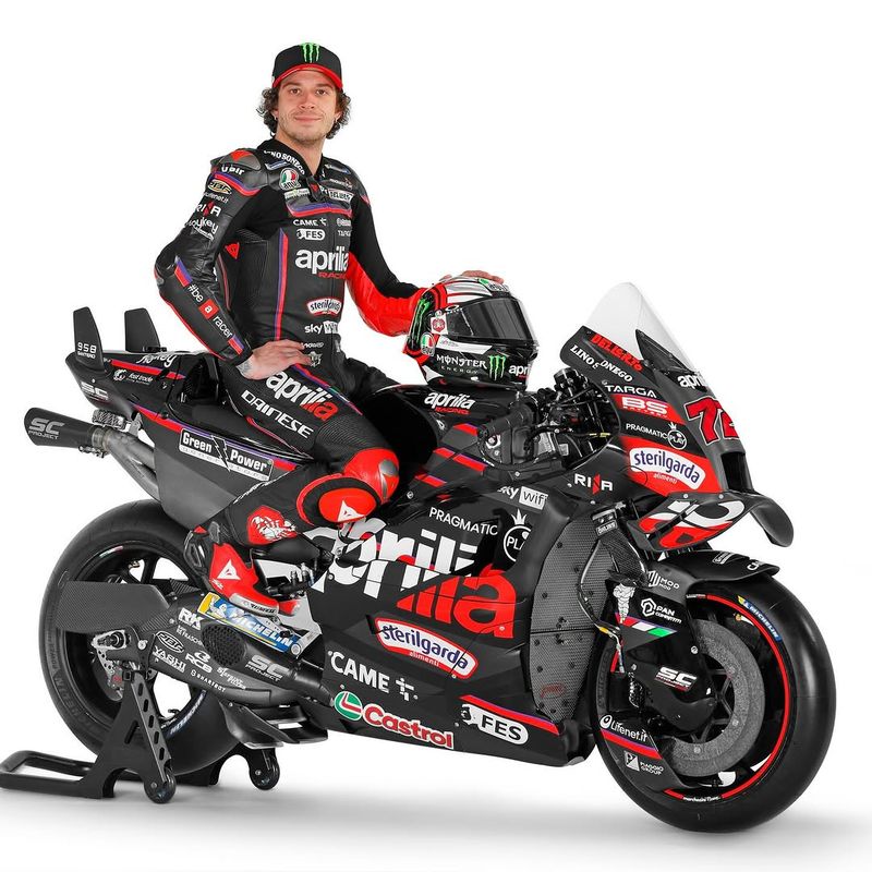 Motor MotoGP Aprilia 2025, Martin Pakai Nomor 1