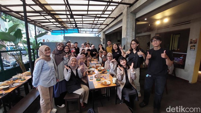Para pemilik brand dari berbagai sektor usaha di Kota Bandung berbincang dalam acara Breakfast Club yang digelar oleh Boleh Dicoba Digital di jalan Teuku Angkasa, Kota Bandung, (Jumat 17/1/2025)