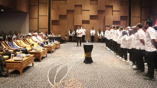 Pelantikan pengurus PBVSI Sidoarjo